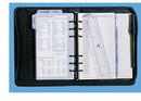Sp- Organiser Debden Dayplanner Personal Snap Closure Pu Black