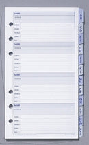Sp- Dayplanner Refill Debden A-Z Tabs Dk1001 (PK)