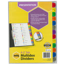 Sp- Divider Marbig A4 A-Z Multidex Tabs Manilla