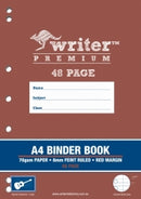 Sp- Binder Book Writer Premium A4 8mm Ruled 48pg (PK20)