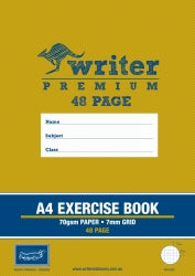GRID BOOK WRITER PREMIUM A4 7MM GRID 48PG