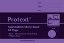 SCRAPBOOK PROTEXT 165X240MM STORYBOOK 24MM DOTTED THIRDS PP 64PG