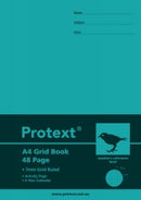 Sp- Grid Book Protext A4 7mm Grid Pp Cover 48pg (PK20)