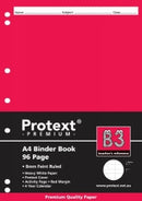 Sp- Binder Book Protext Premium A4 Ruled 8mm Pp Cover 96pg (PK10)