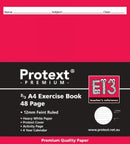 Sp- Exercise Book Protext Premium 210x190mm Ruled 12mm Pp Cover 48pg (PK20)