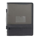 Sp- Binder Marbig A4 25mm 2o Zipper W/Storage Smoke