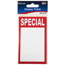 Sp- Display Ticket Quikstik 75x125mm Special Pk10