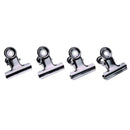 LETTER CLIPS ESSELTE 31MM CHROME BX144