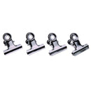 LETTER CLIPS ESSELTE 75MM CHROME BX36