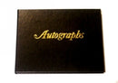 Sp- Autograph Book C/Land 105x145 H/C Black L/Grain Cover 80p