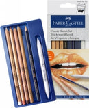 PENCIL FABER-CASTELL CLASSIC SKETCH SET ASST PK6