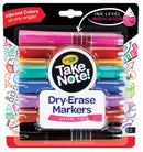 Sp- Marker Dry Erase Crayola Take Note Asst Pk12