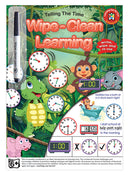 Book Lcbf Wipe-Clean Learning Telling The Time