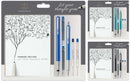 Pen Parker Vector Handwriting Set With A6 Notebook Assorted