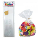 CELLO PARTY BAGS ALPEN 130X28X75MM WITH TWIST TIES PK10