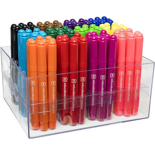 Edvantage Master Mega Marker Broad Tip 5.8mm Assorted Crate of 96