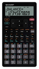 Calculator Sharp Financial El738fb Black