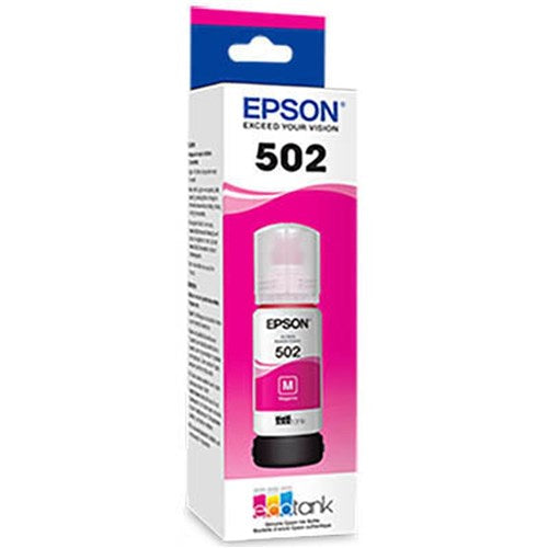 Epson T502 EcoTank Ink Refill Bottle 70ml Magenta | Better Office