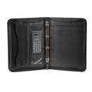 Sp- Compendium Spirax A4 Zippered 4 Ringbinder Black