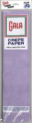 Sp- Crepe Paper Gala 240x50cm Lilac (PK12)