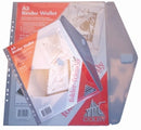 Sp- Binder Wallet Colby A3 146a3 Folder Friendly Clear