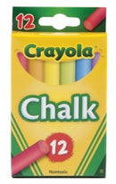 Chalk Crayola Coloured Pk12