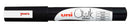 Marker Chalk Uni Pwe3m Fine Bullet Tip Black