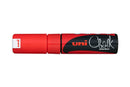 Marker Chalk Uni 8mm Chisel Tip Red