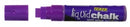 MARKER LIQUID CHALK TEXTA WET WIPE JUMBO PURPLE