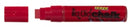 MARKER LIQUID CHALK TEXTA DRY WIPE JUMBO RED