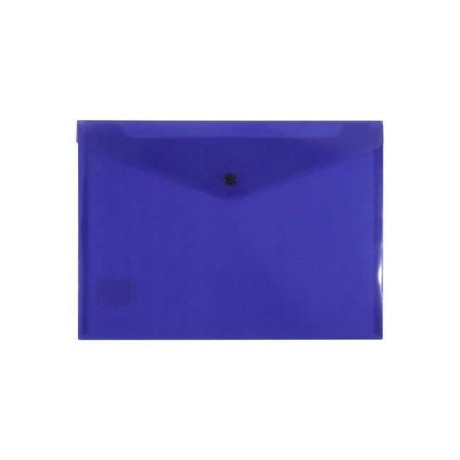 DOCUMENT FOLDER BANTEX A4 BUTTON PURPLE