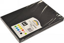 CARDBOARD RAINBOW A4 SPECTRUM 220GSM BLACK PK100