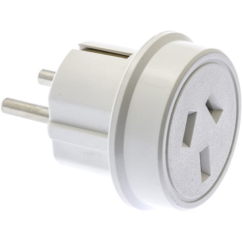 Moki Travel Adapter For Europe White