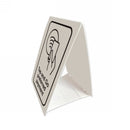 Sign Durus 100x150mm Tap And Go Preferred Tent Stand Black/White