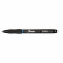 Pen Sharpie Retractable Gel Pen Point 0.7mm Blue (BX12)