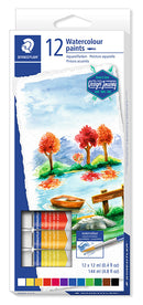 Sp- Watercolour Paints Staedtler Assorted Pk12