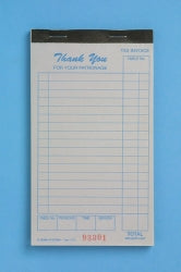 DOCKET BOOK ZIONS RESTAURANT 17SC SINGLE COPY