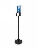 Sp- Hand Sanitiser Station Deflecto A4 Single Display Stand Black