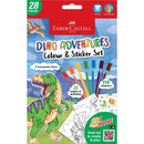 Sp- Colouring Pack Faber Castell A5 Dino Each