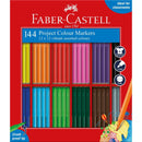 Sp- Project Markers Faber Castell Classpack Asst Pk144