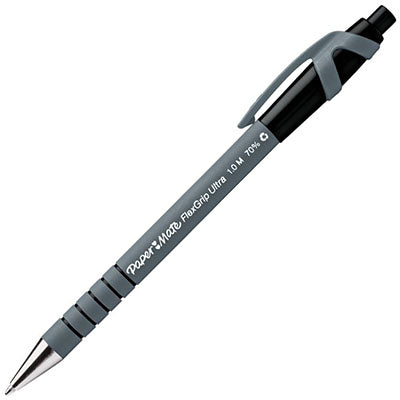 PEN PAPERMATE BP FLEXGRIP ULTRA RETRACT M BLACK BX12