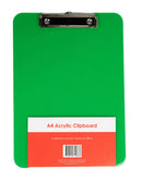 Clipboard Gns Basic A4 Acrylic Green