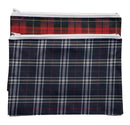Pencil Case Gns 36x25.5cm Tartan Assorted