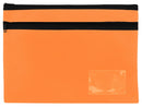 Pencil Case Celco 345x264mm Premium Large Brights 2 Zip Orange