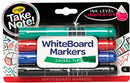 Marker Whiteboard Crayola Take Note Chisel Tip Asst Pk4