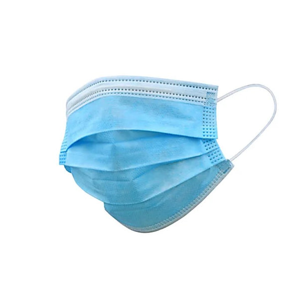FACE MASK DISPOSABLE PROTECTIVE PK50