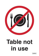 Sp- Tent Stand Durus 100mmx150mm Table Not In Use Black And Red