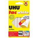 Glue Uhu U-Tac White 80'S 50gm (BX12)