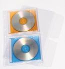 Sp- Cd Pocket C/Land A4 PVC Clear (PK10)