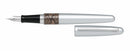 Sp- Fountain Pen Pilot Mr2 (Python) Silver Barrel Medium Nib